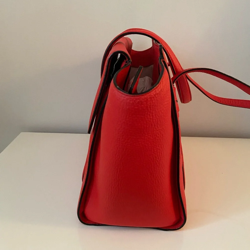 Kate Spade ABIGAIL SATCHEL PXRU7738 Women's Leather Tote Bag Red